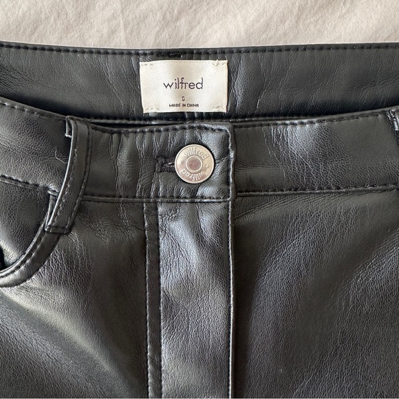 Aritzia Melina Leather Pants - Picture 5 of 8